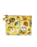 Pochette maquillage 16cmx21cm chats