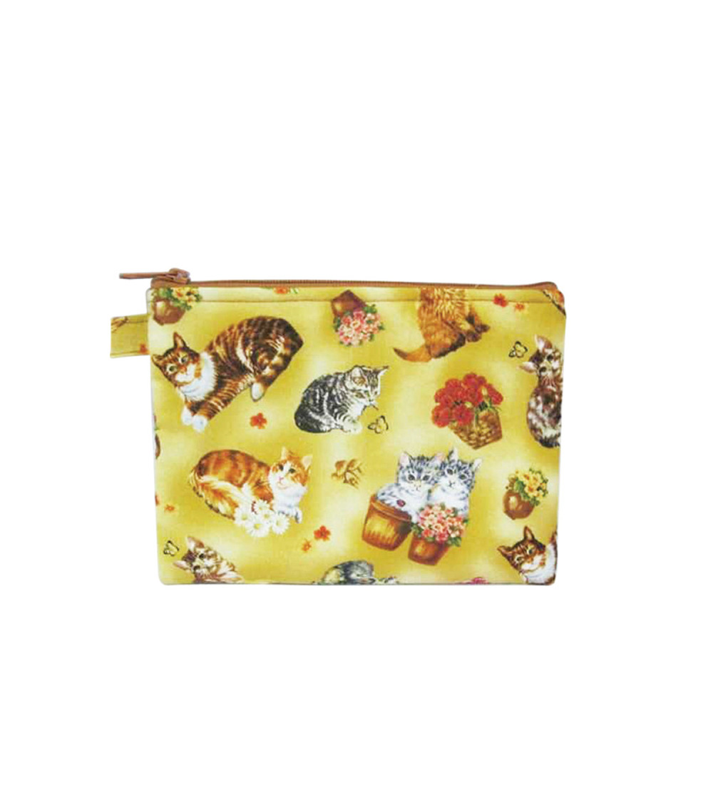 Makeup pouch 16cmx21cm cats