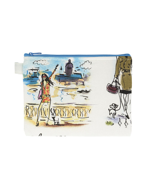 Pochette maquillage vacances