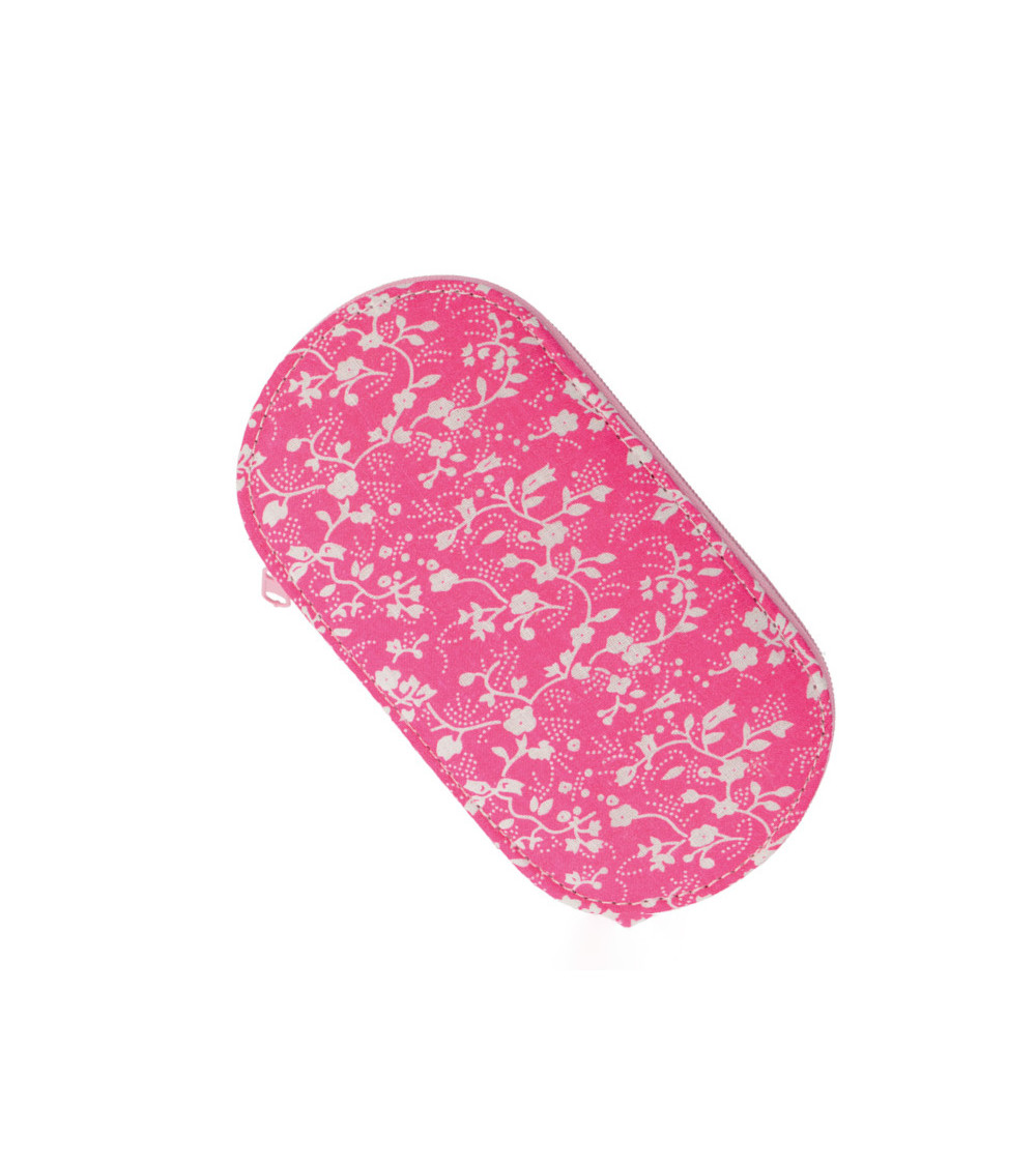 Nähbeutel 15,5 cm x 8 cm Fuchsia