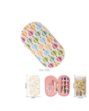 Sewing pouch 15.5cm x 8cm balloon
