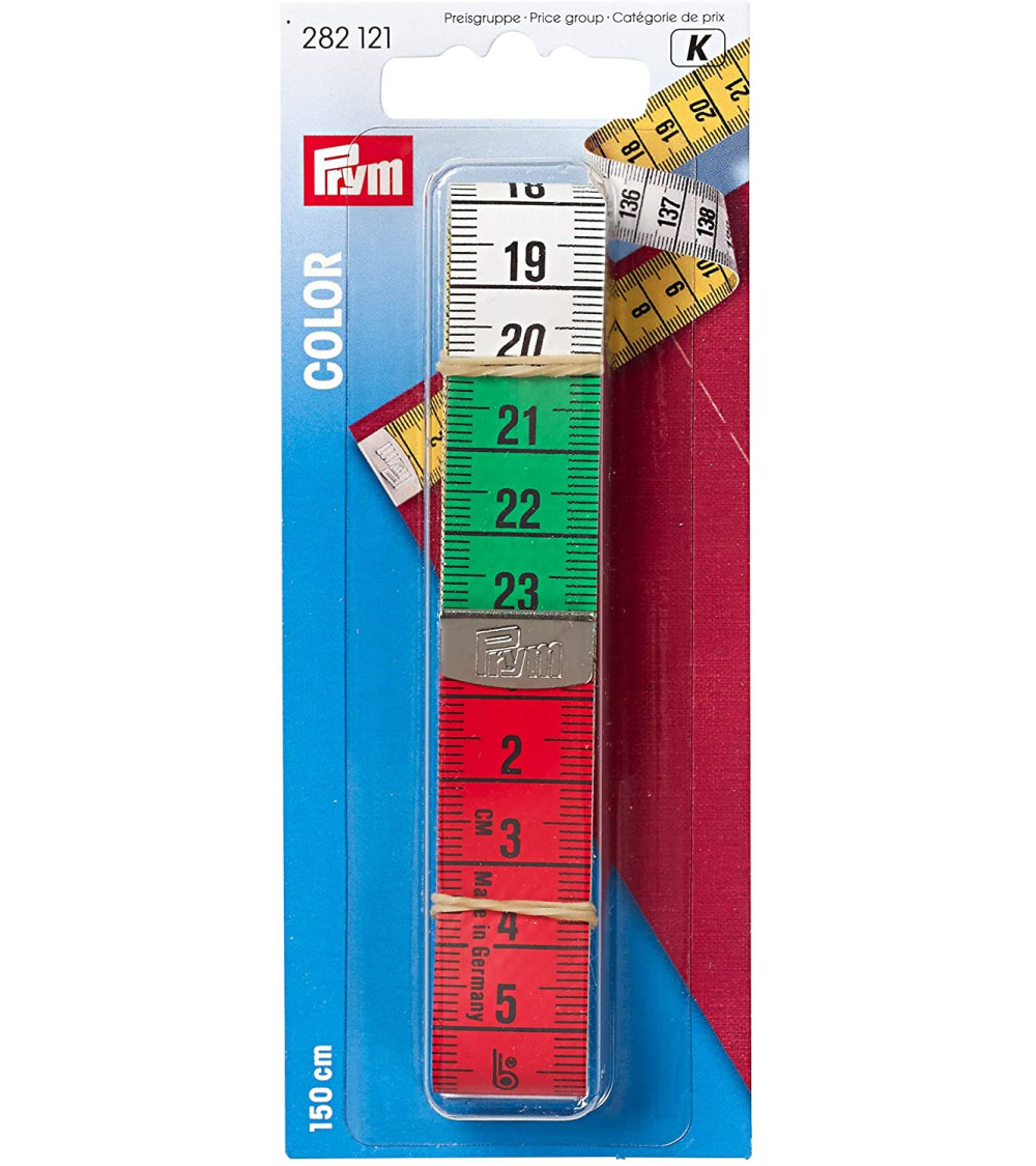 PRYM Mètre ruban color 150cm -  - Vente en ligne d'articles  de mercerie