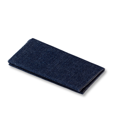 PRYM Cotton iron-on patch 12x45 cm dark blue