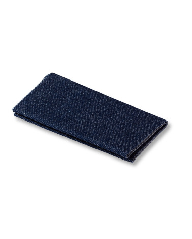 PRYM Cotton iron-on patch 12x45 cm dark blue