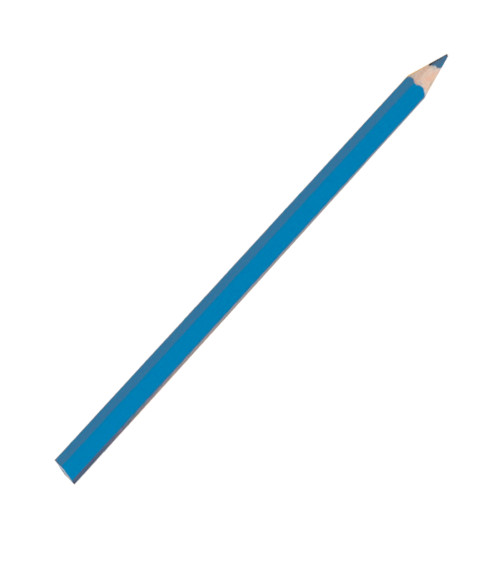 BOHIN Chalk pencil wide tip blue