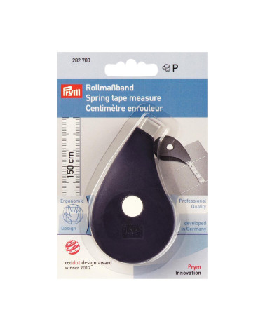 Ergonomic centimeter reel 150 cm