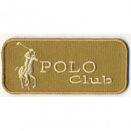 Ecusson Polo Club or