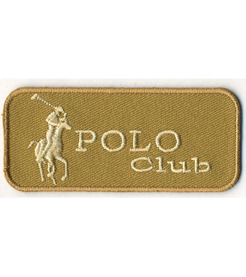 Ecusson Polo Club or