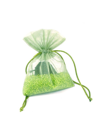 Sachet Organdi  12 cm x 9 cm par lot de 10