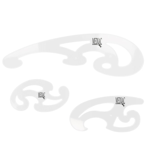 FRENCH CURVE set 3 pieces