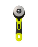 Cutter rotatif 60mm vert/noir avec cran de sécurité
