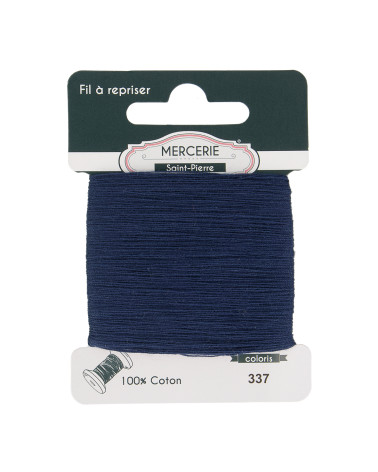 FIL A REPRISER COTON 15 mètres