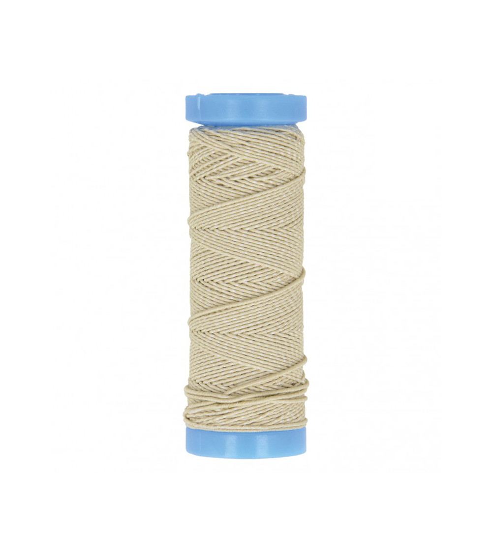 Elastic thread 20m Beige