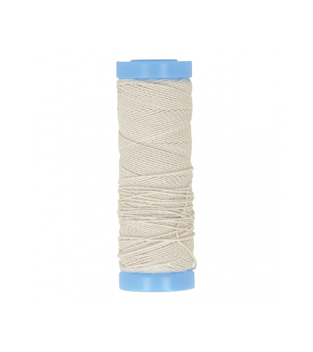 Elastic thread 20m Ecru