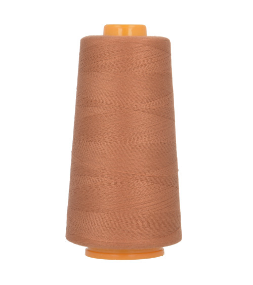 Polyester thread cone 3000m Made in France Copper