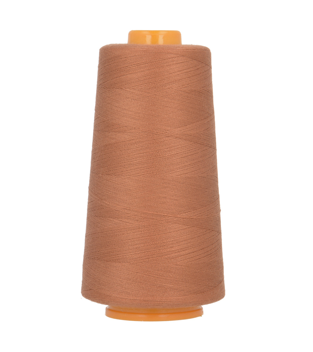 Cône fil polyester 3000m Made in France Cuivre