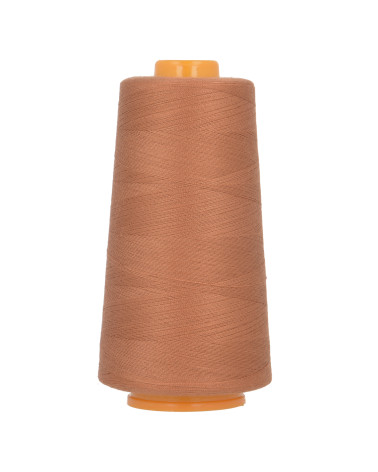 Polyester thread cone 3000m Made in France Copper