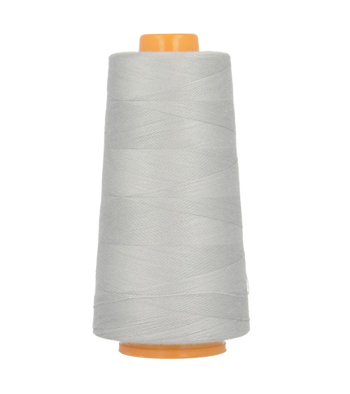 Polyester thread cone 3000m Made in France Asbestos color