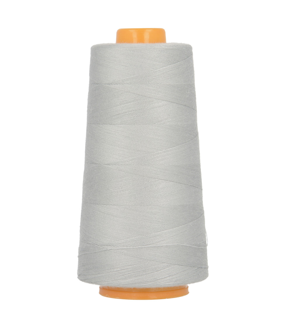 Polyester thread cone 3000m Made in France Asbestos color