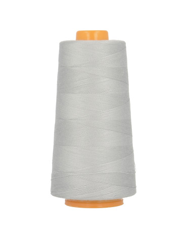 Polyester thread cone 3000m Made in France Asbestos color