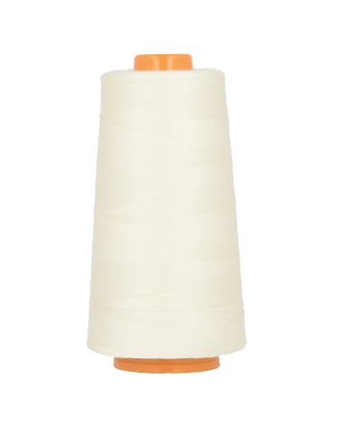 Cône fil polyester 3000m Made in France Grege