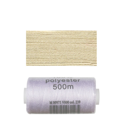 500m spool of polyester thread