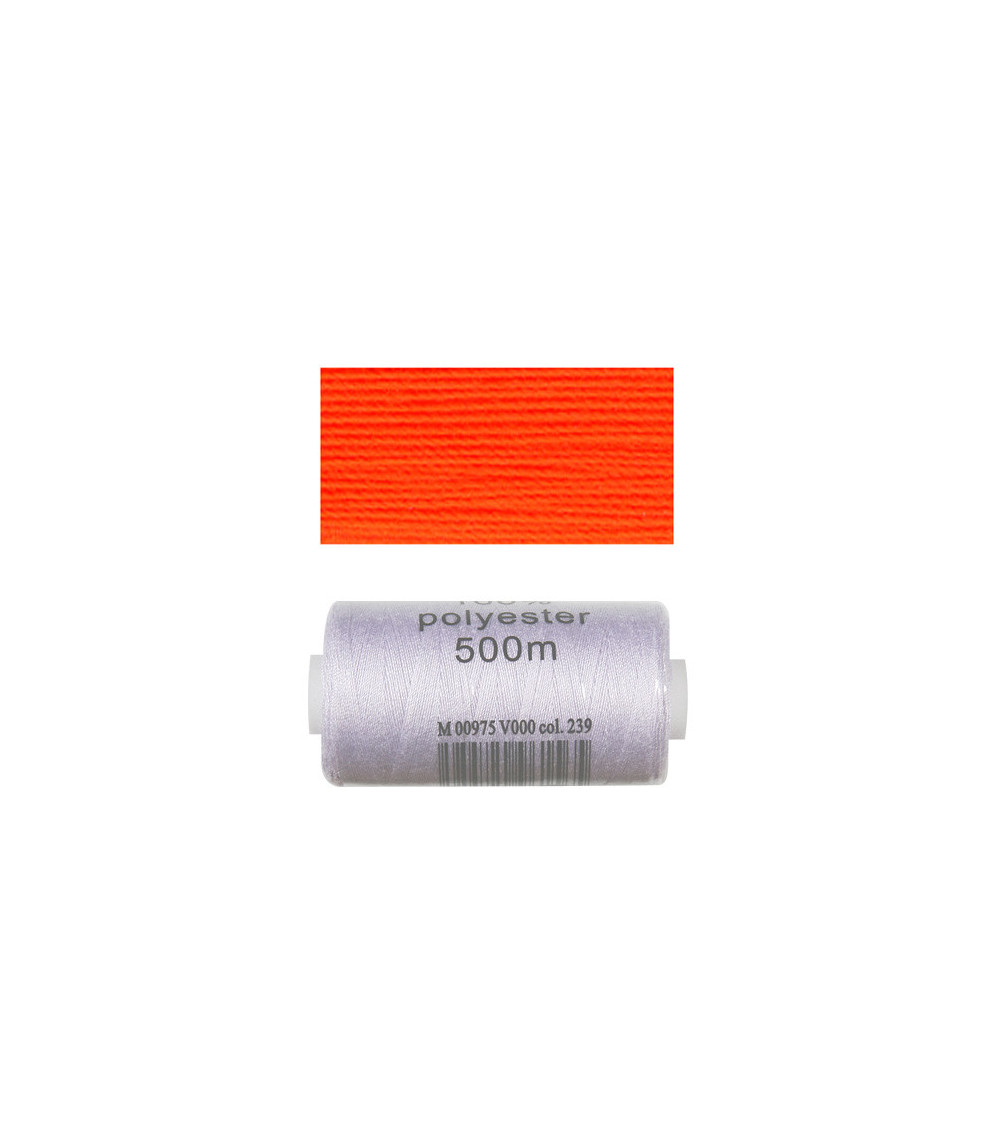 Bobina de hilo de poliéster de 500 m