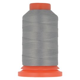Bobine fil mousse polyester 1000m fabriqué en France pour surjeteuse gris