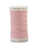 Fil à bâtir Rose 100% coton en bobine de 150m made in France