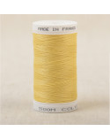 Fil à coudre en polyester 500m - Jaune soleil C122