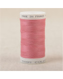 Fil à coudre en polyester 500m - Rose bonbon C215