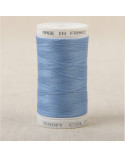 Fil à coudre en polyester 500m - Bleu nattier C314