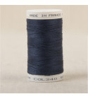 Fil à coudre en polyester 500m - Bleu moussaillo C340