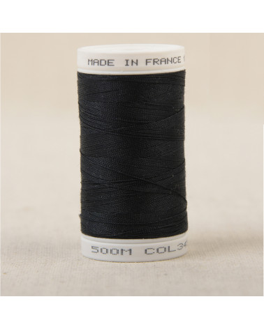 Fil à coudre en polyester 500m - Bleu marine C345