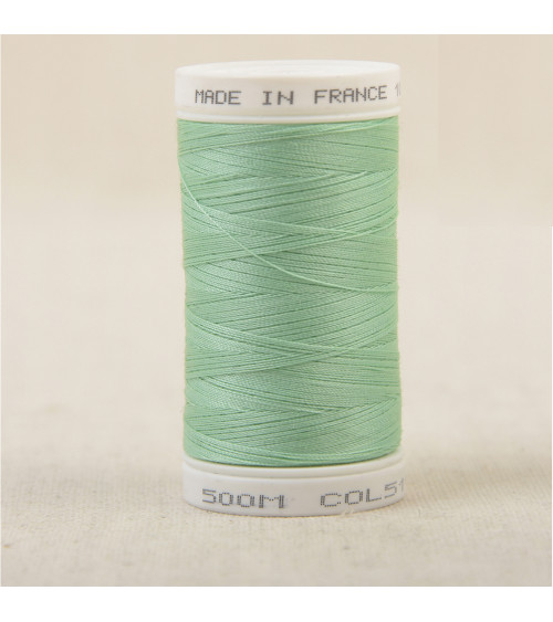 Fil à coudre en polyester 500m - Vert nil C510