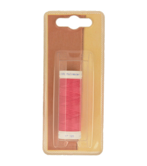 Bobine fil à coudre Polyester 100m made in France - Fuschia C217