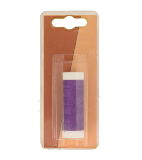 Bobine fil à coudre Polyester 100m made in France - Violet C266