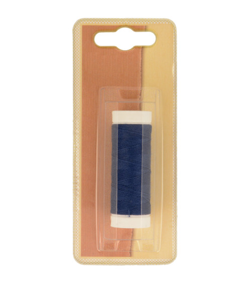 Bobine fil à coudre Polyester 100m made in France - Bleu elysee C337