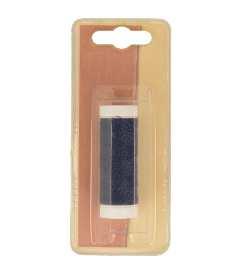 Bobine fil à coudre Polyester 100m made in France - Bleu moussauill C340