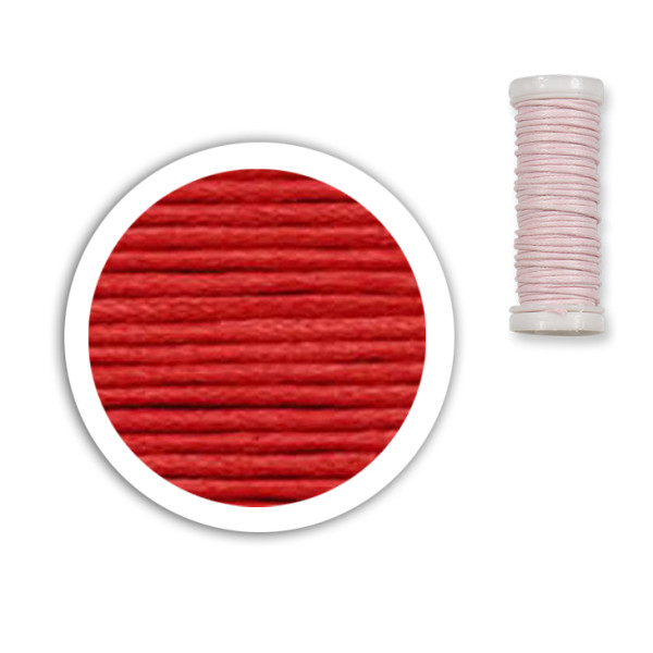Bobine de fil coton 8,5m - Rouge C4