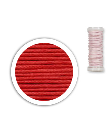 Bobine de fil coton 8,5m - Rouge C4