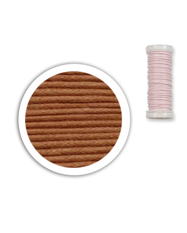 Bobine de fil coton 8,5m - Caramel C11
