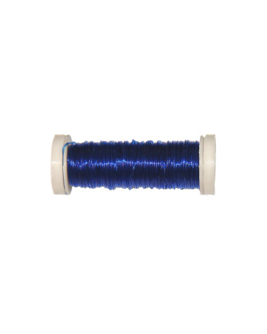 Bobina di filo di nylon elastico 15m - Blu reale C023