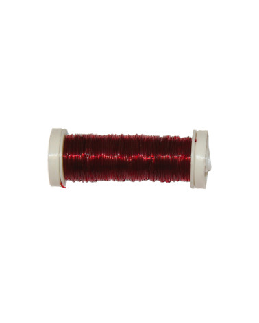 Bobine Fil élastique 15m en nylon - Bordeaux C008