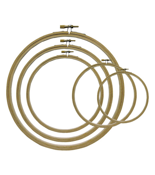 Wooden embroidery hoop