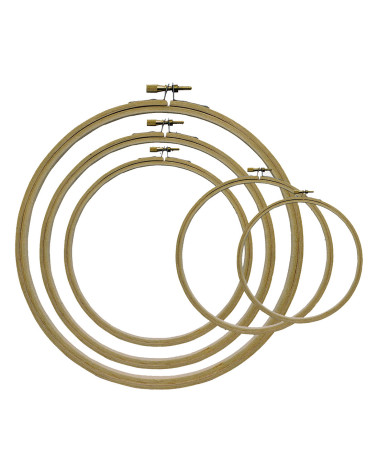 Cercle à broder en bois