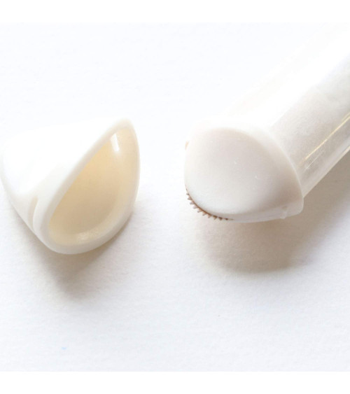 White chalk cartridge refill for tracing wheel
