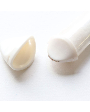 White chalk cartridge refill for tracing wheel