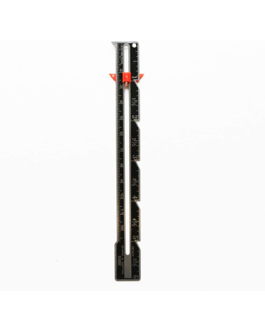 Prym Couturomètre en aluminium 12cm