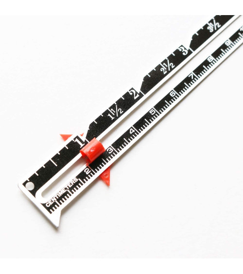 Prym Couturomètre en aluminium 12cm
